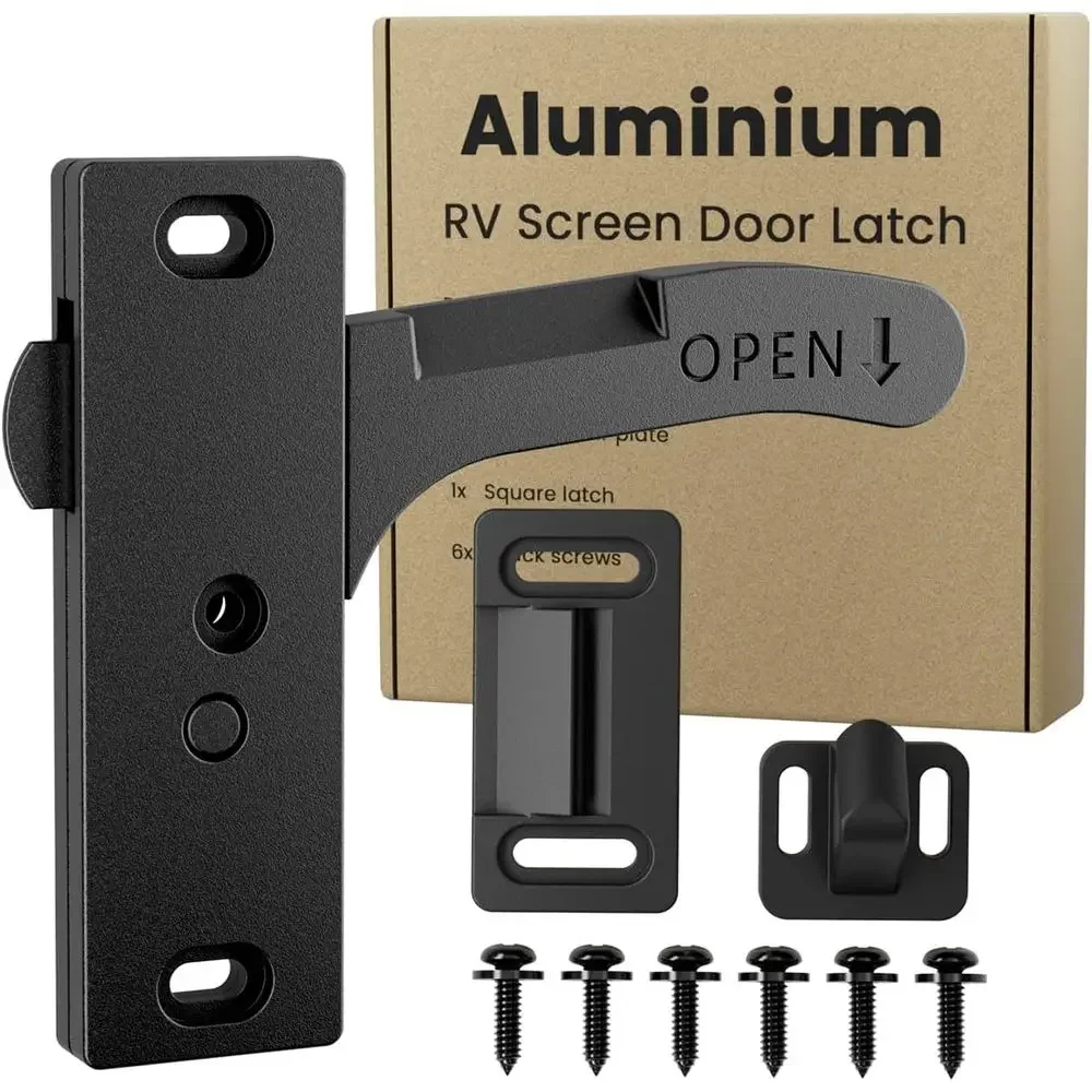 Door Handle - Safoner Alüminyum RV Ekran Kapı Mandalı
