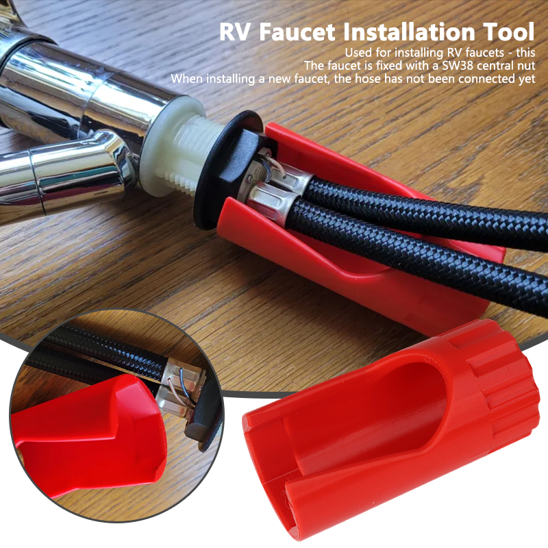 Faucet - Lavabo Musluk Tabanı Vida Bağlantı Elemanı