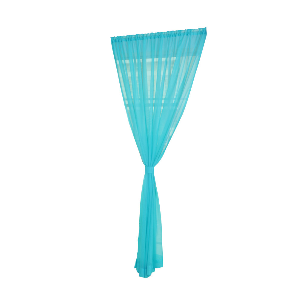 Curtain Rods - Şeffaf Voile Perde, İnce Tül Perde,