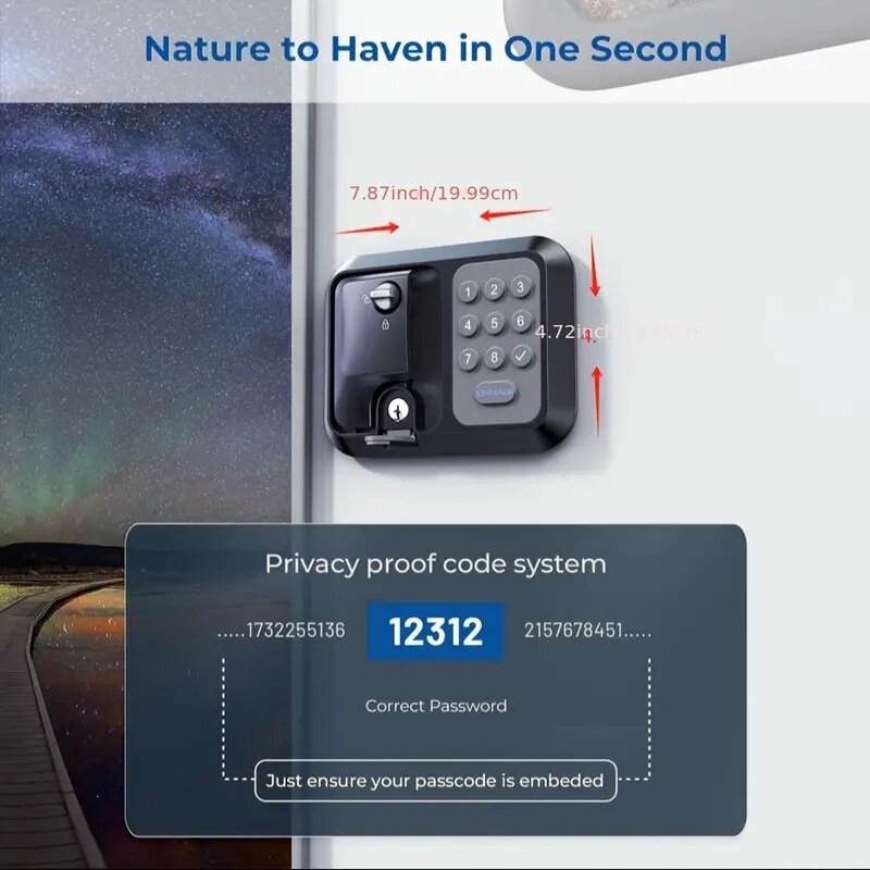 Şifreli ve Uzaktan Kumandalı R - Door Lock incelemesi ve fiyatı