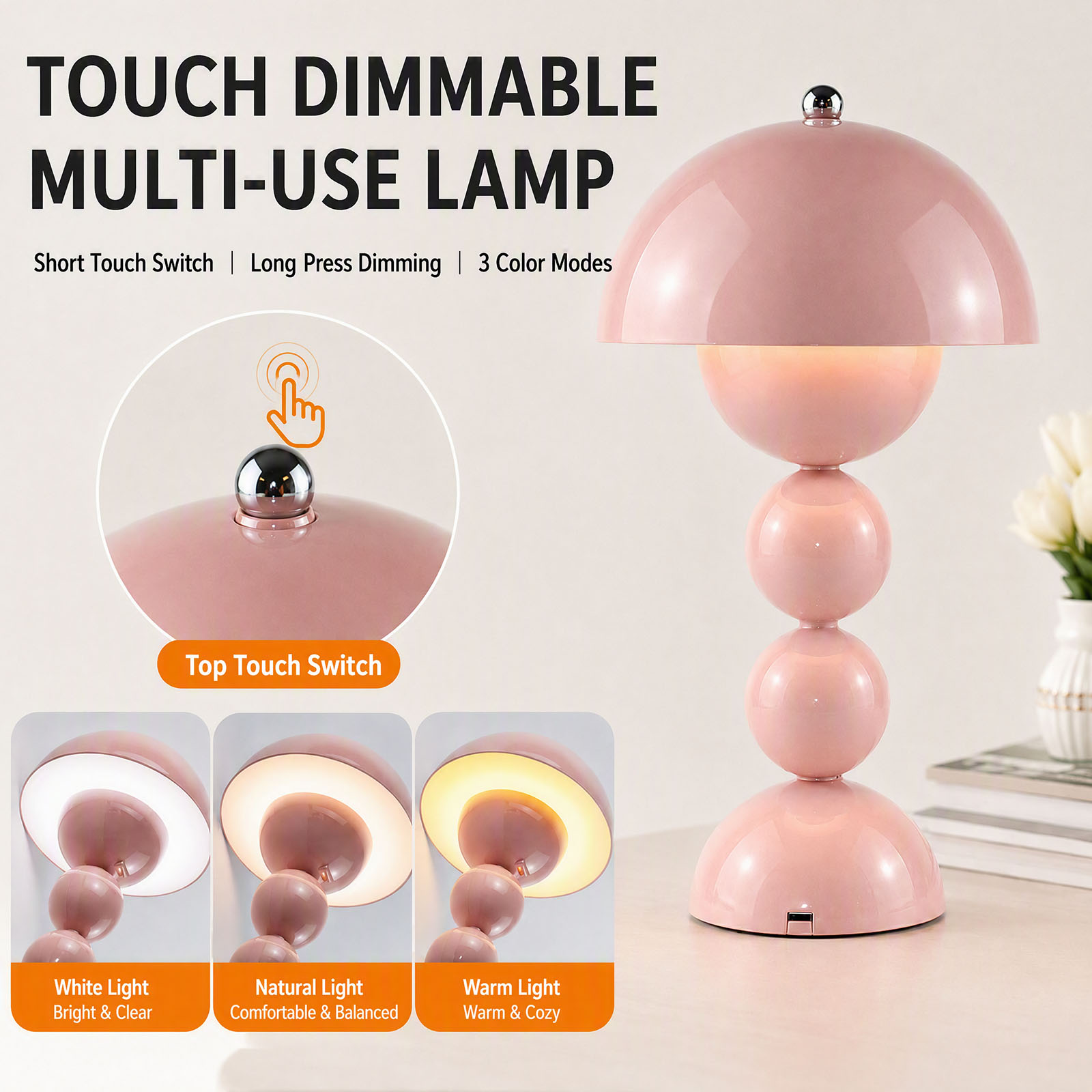 USB'li Mantar Şeklinde LED Mas - Light Switch incelemesi ve fiyatı
