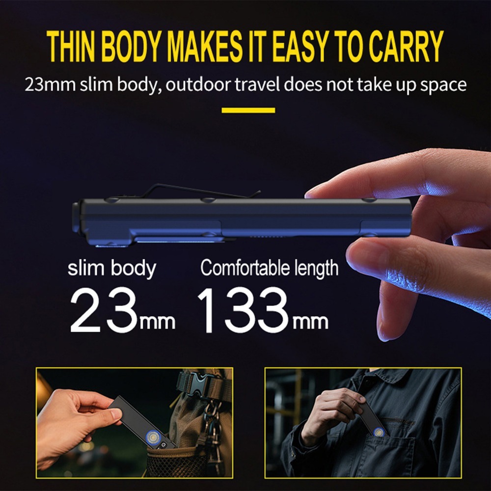 Ultra İnce EDC Şarj Edilebilir - Light Switch incelemesi ve fiyatı