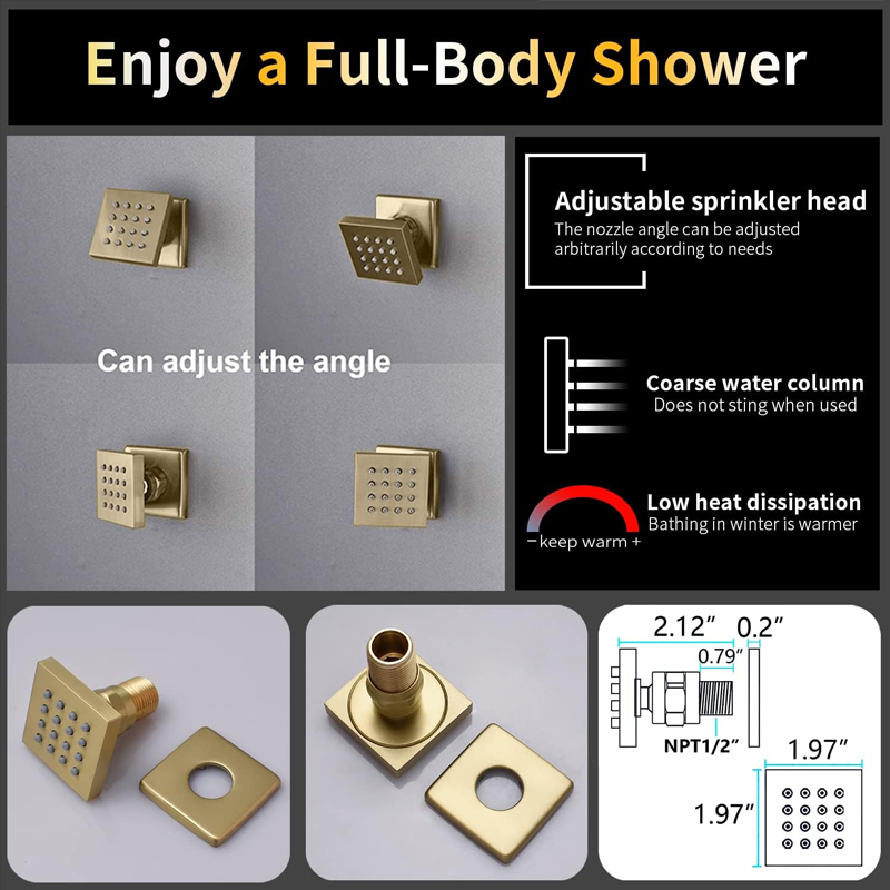 Pirinç Fırçalanmış Altın Dijit - Faucet incelemesi ve fiyatı
